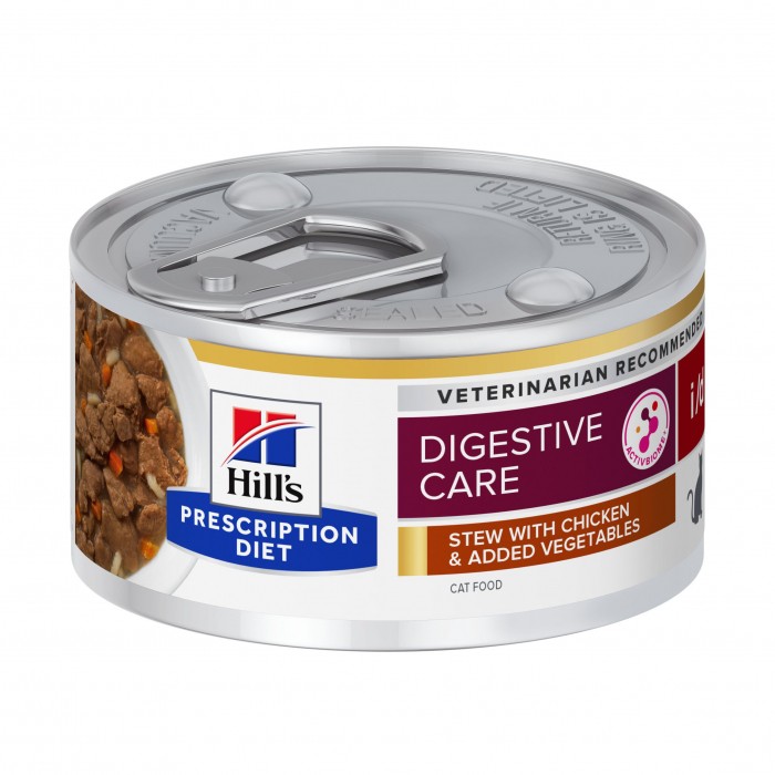 HILL'S Prescription Diet i/d Digestive Care en Mijotés au Poulet - Pâtée pour chat