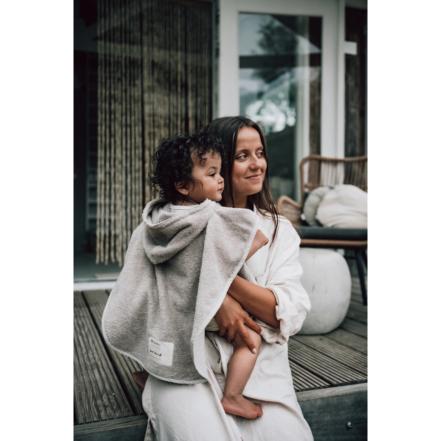 koeka Badeponcho Dijon Daily Taupe