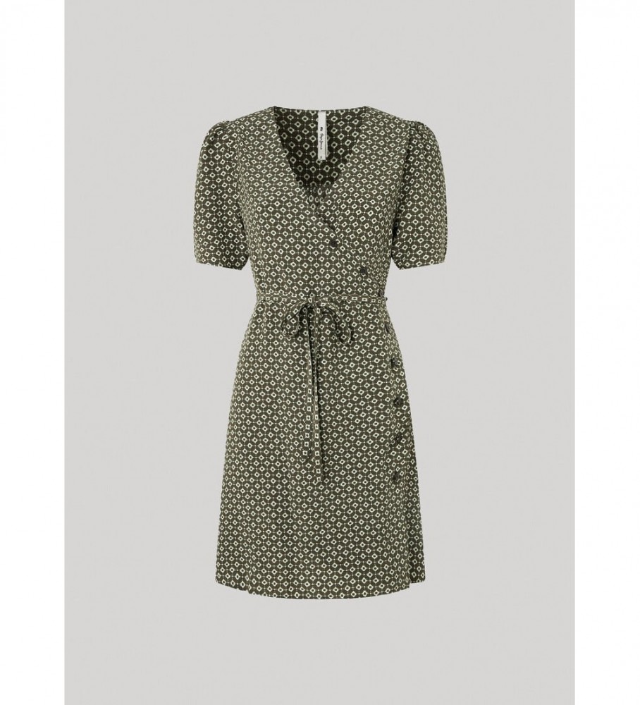 Vestido curto Funia verde da Pepe Jeans