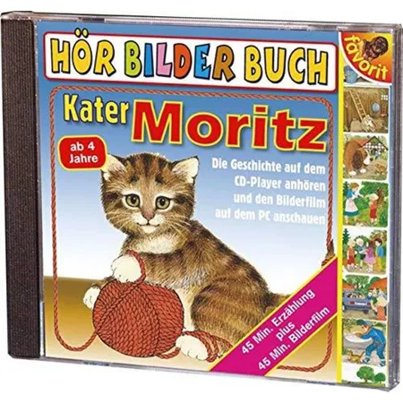 Mikemedia Hörbilderbuch Kater Moritz CD/CD-ROM