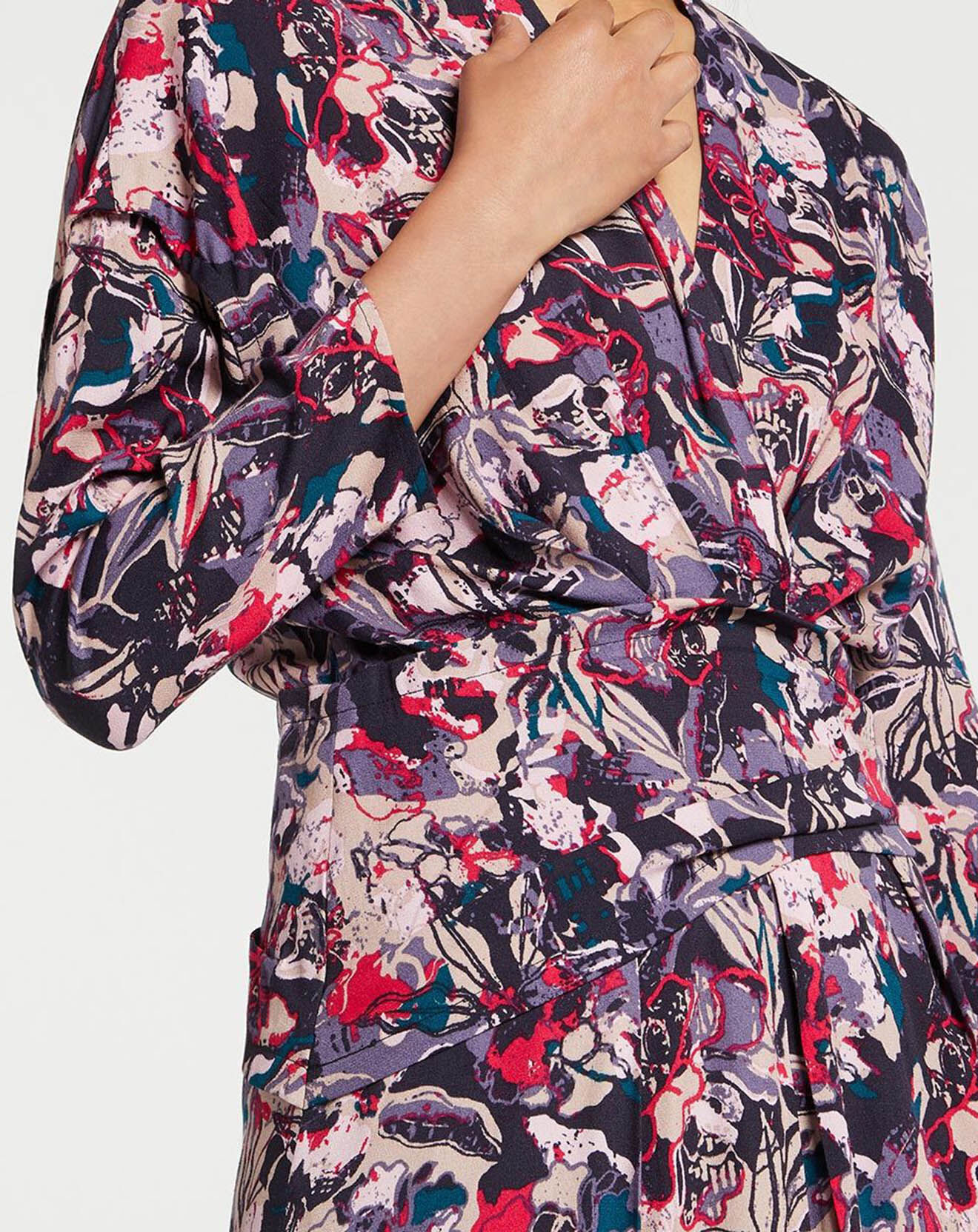 Suncoo Robe Cherry imprimée rose/violet