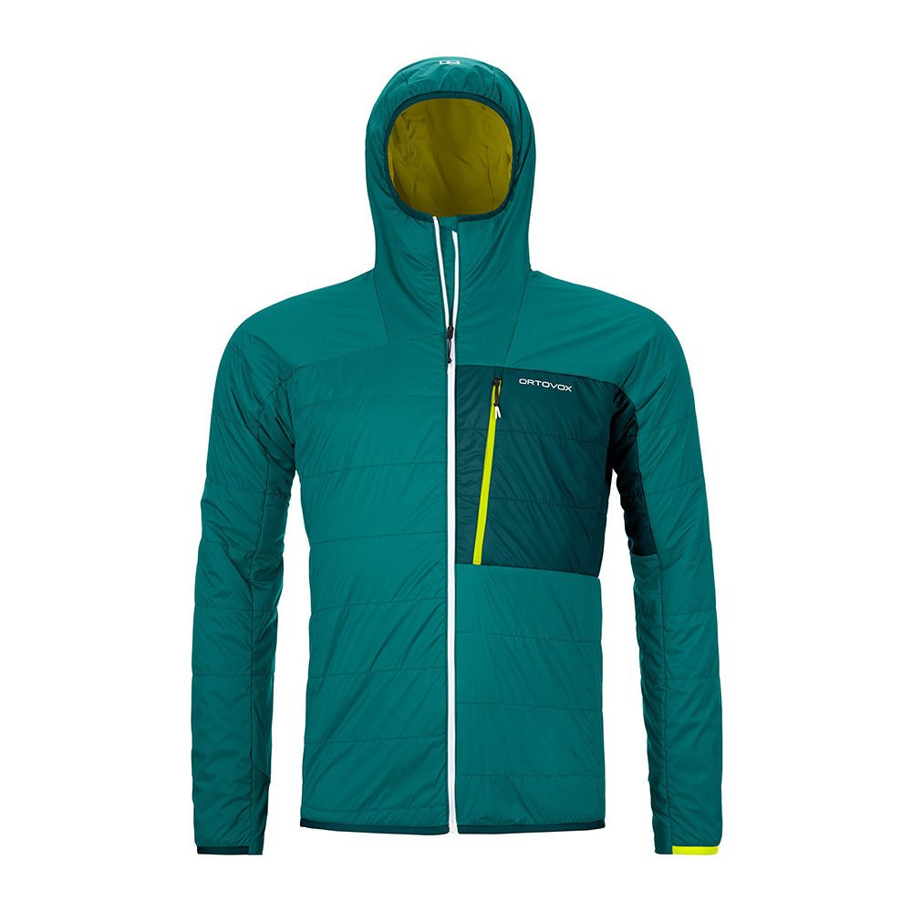 Ortovox SWISSWOOL PIZ DUAN - Veste Homme pacific green