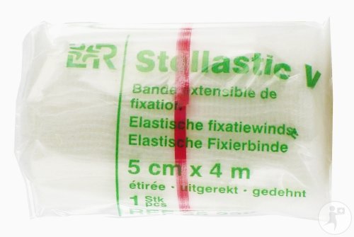 Lohmann & Rauscher Stellastic V Bande Extensible De Fixation Viscose Cello 5cmx4m 1 Pièce (35230)