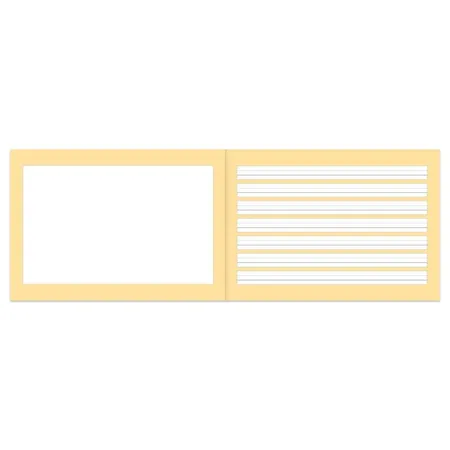 Staufen Premium Geschichtenheft Lin1G A5 quer 16 Blatt 90g/qm