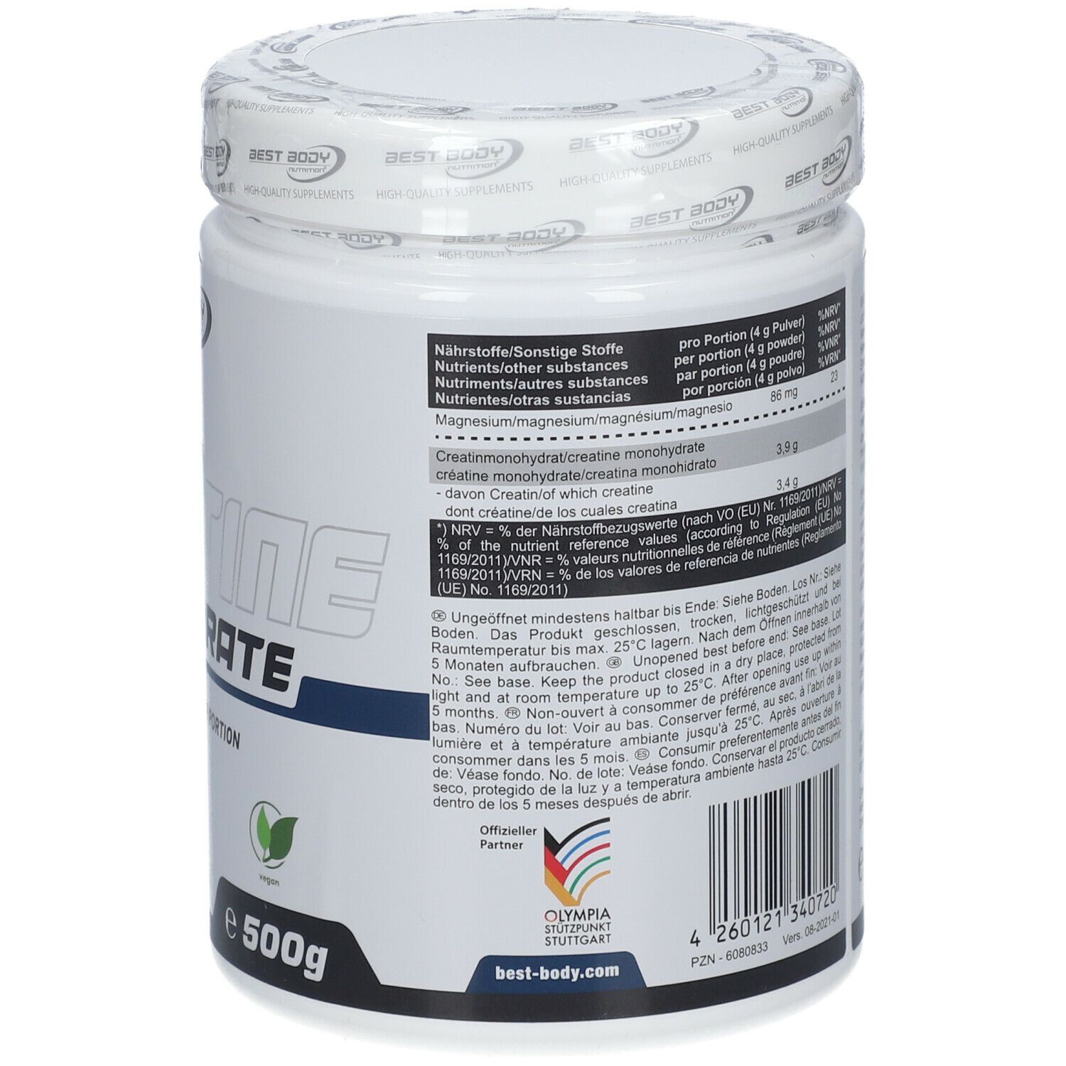 Best Body Nutrition Creatin Pulver