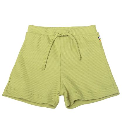 Joha Shorts - Rib - Støvet  Grøn