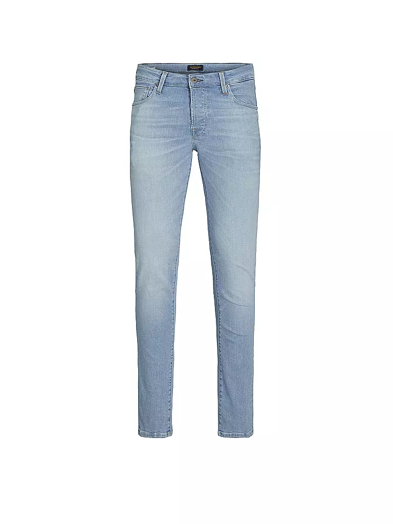 JACK & JONES Jeans Slim Fit JJIGLENN JJICON hellblau