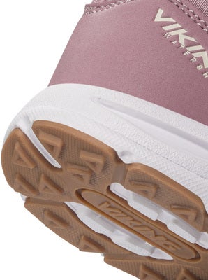 Viking Hovet Mid 1V WP Sneakers, Dusty Pink