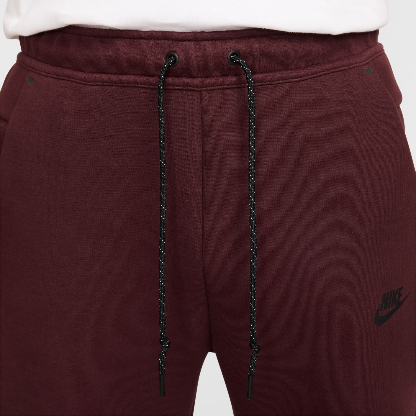Nike Tech Fleece Sportswear Joggingbroek Bordeauxrood Zwart