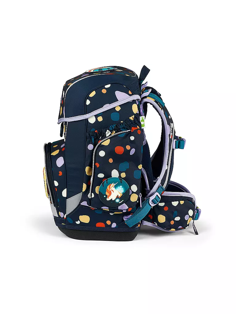 ERGOBAG Schultaschenset 5tlg CUBO - Bärnsteinhöhle  dunkelblau