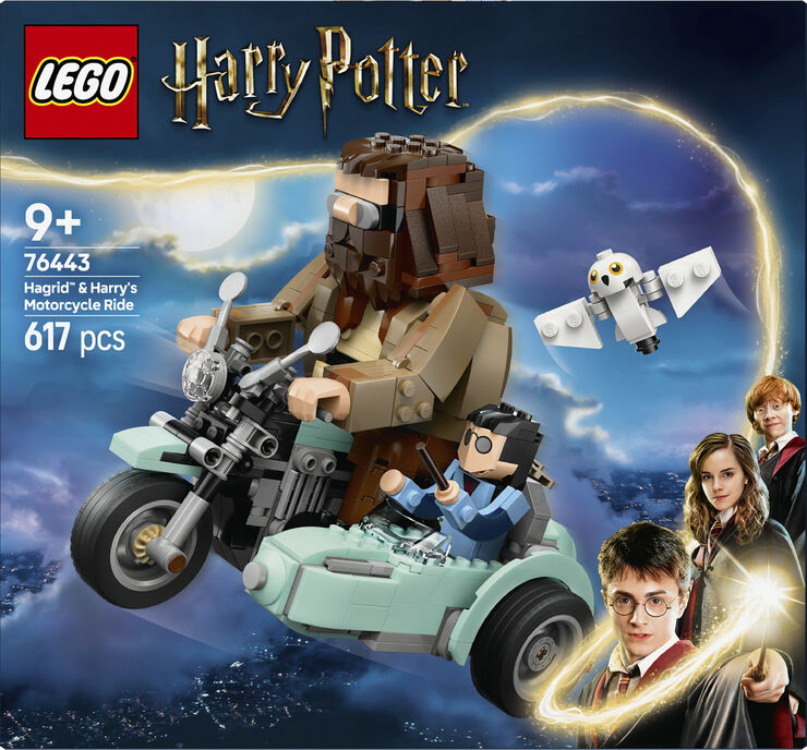 Lego Hagrid og Harrys motorcykeltur 76443