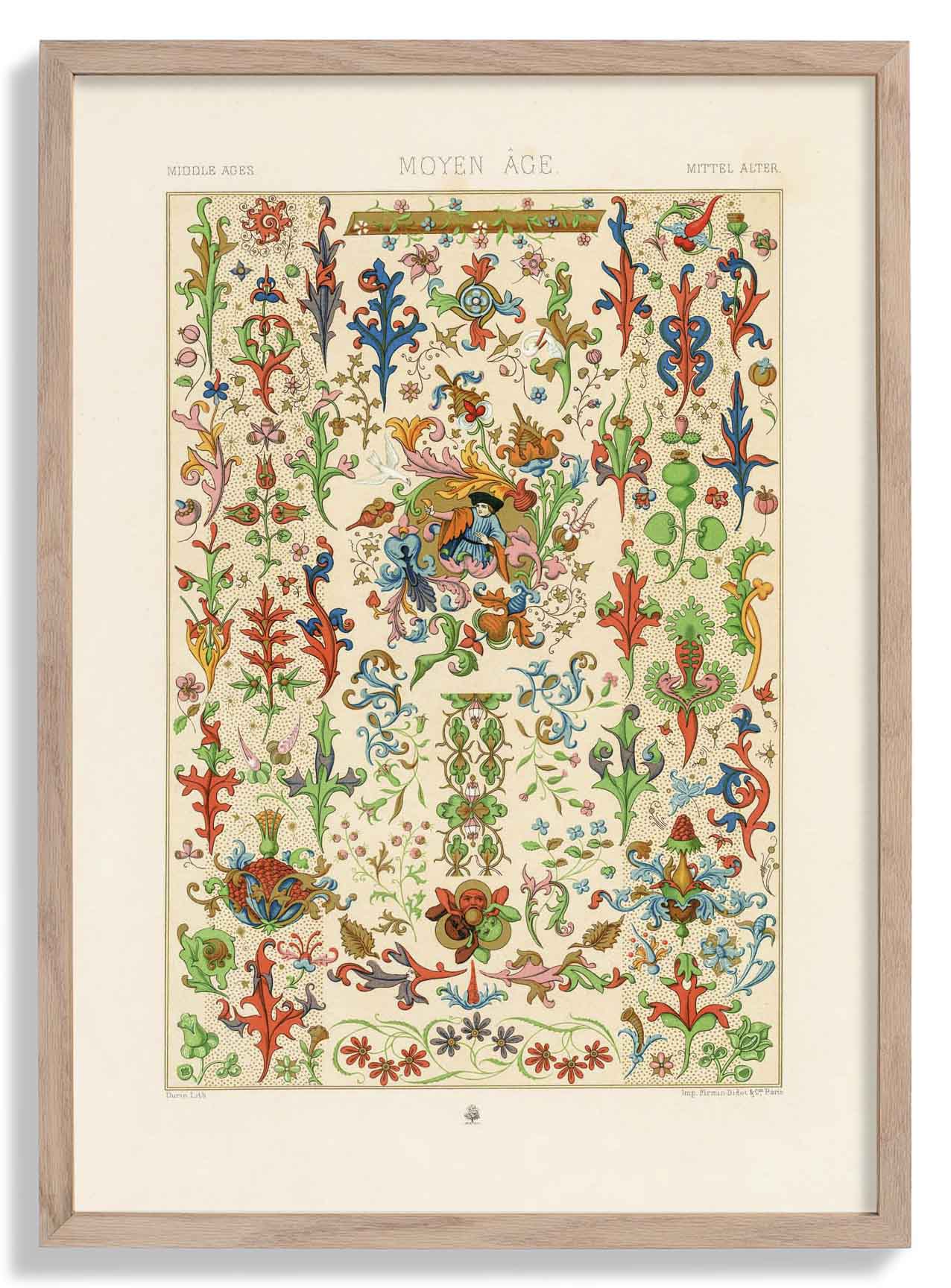 Mittelalterliche Gravur