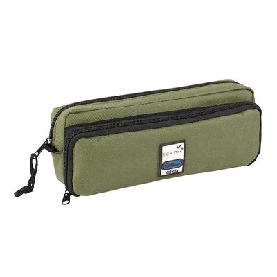 Trousse rectangulaire Big Teknik - 2 compartiments - disponible dans différentes couleurs - Viquel
