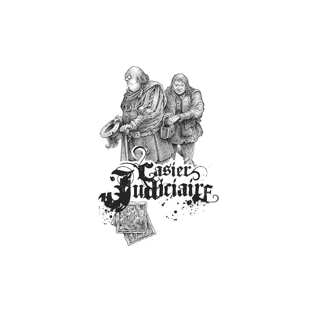 Wastburg - Lot de 5 Casiers Judiciaires