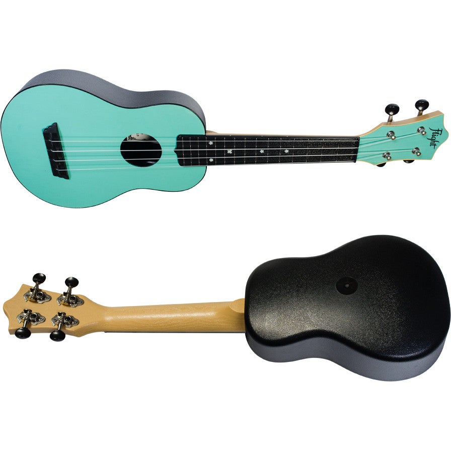 Flight Travel Series TUS35 Light Blue sopraan ukelele met gigbag