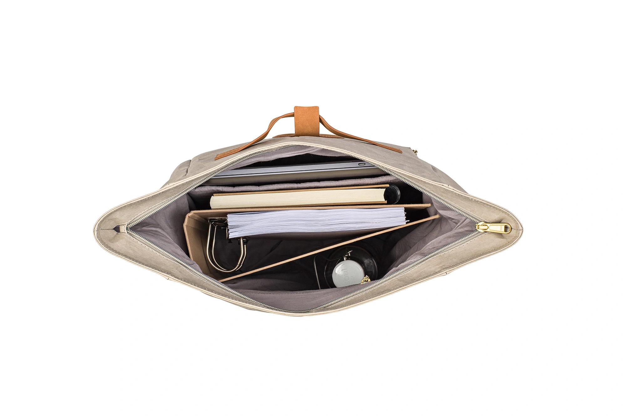 Fitz & Huxley Kraftpapier-Rucksack KRAFT (Typ: 21l)