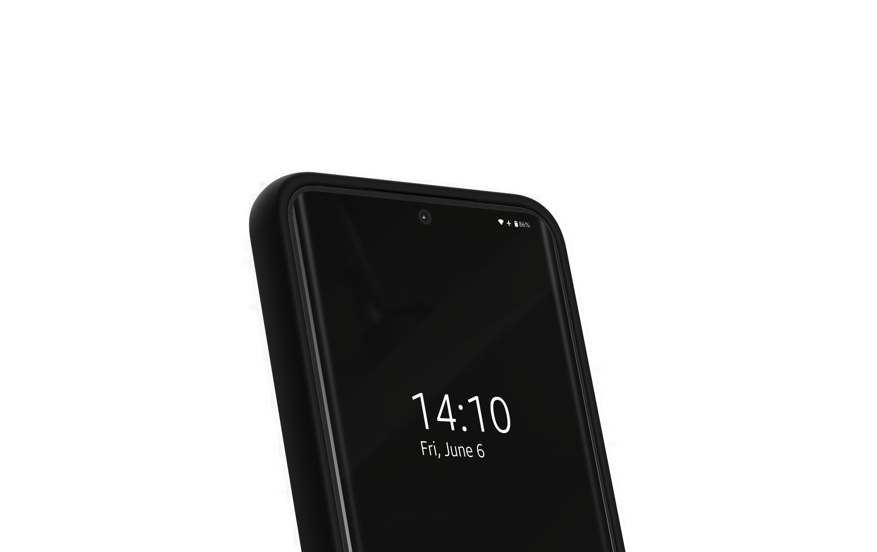 Back Cover Silicone Galaxy S25+ BlackSilikon-Backcover für das Samsung Galaxy S25+