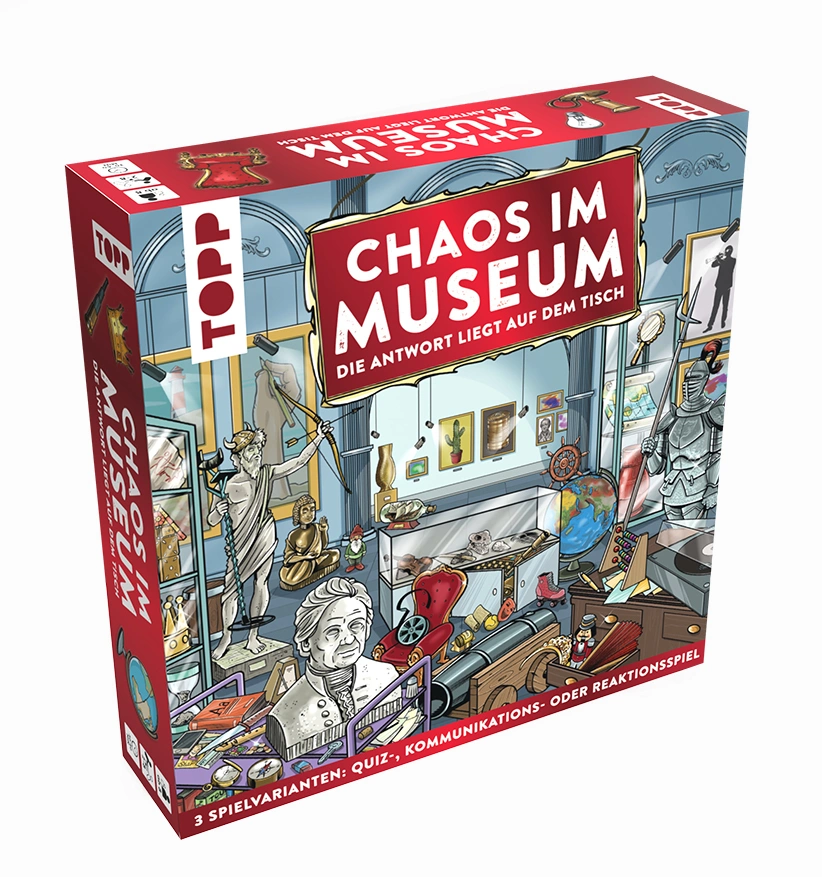 Chaos im Museum - Die Antwort liegt auf dem Tisch.