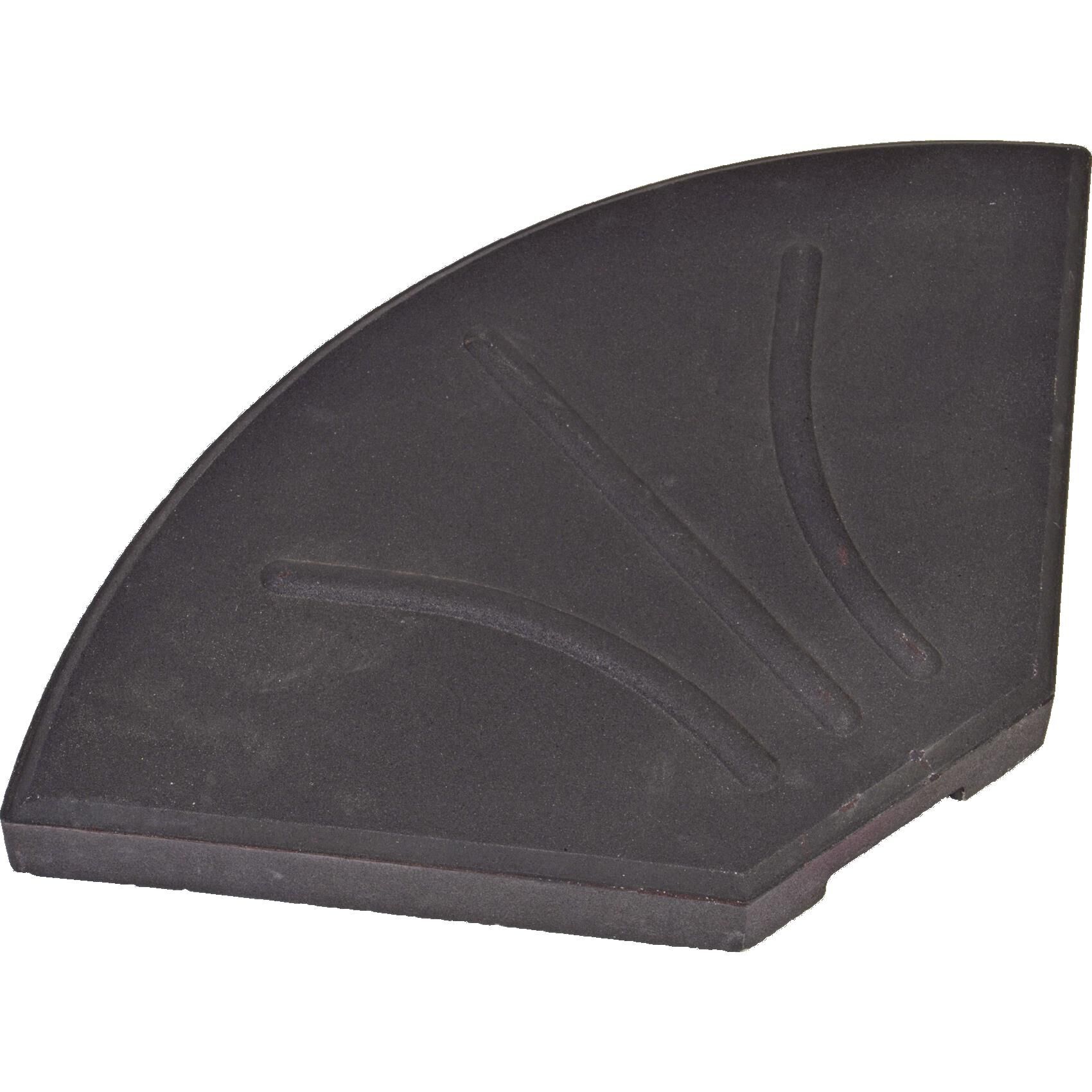 Lesli Living  - Inlegplaat Parasolvoet - 20kg - Antraciet