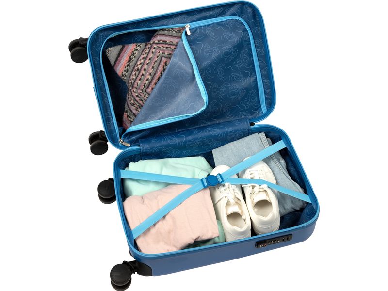Scooli Reisekoffer Lilo & Stitch 20' Hartschalen-Trolley
