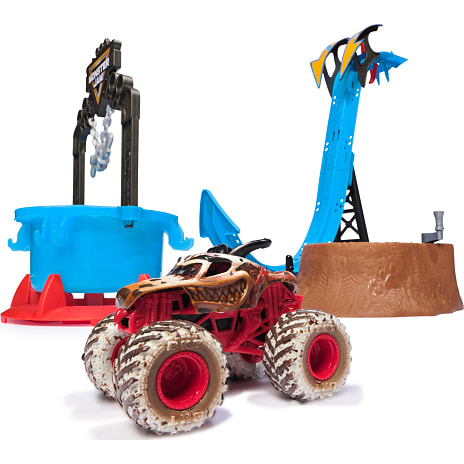 Spin Master Mud Blasters Monster Mutt Dalmatian Dunk Tank sæt