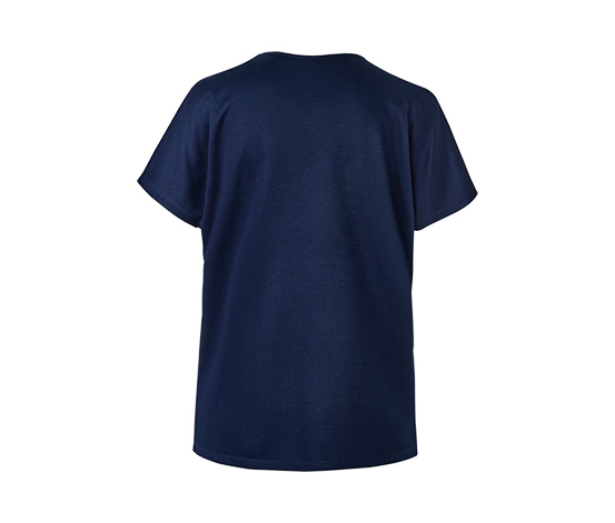 Strukturiertes Shirt, dunkelblau
