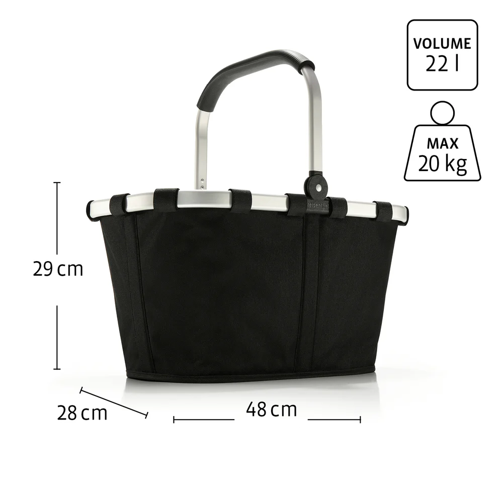 (22l) Carrybag Einkaufskorb Shopping Einkaufstasche (BK4111) - Rhombus Midnight Gold