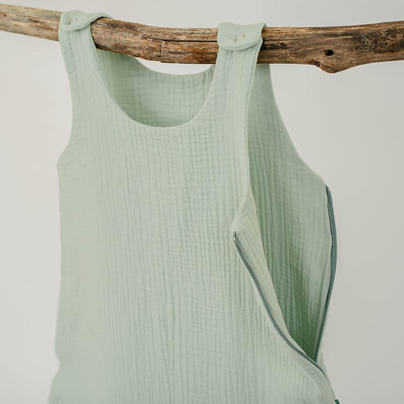 Papate Gigoteuse Été en Coton Bio verte - 70x90 cm