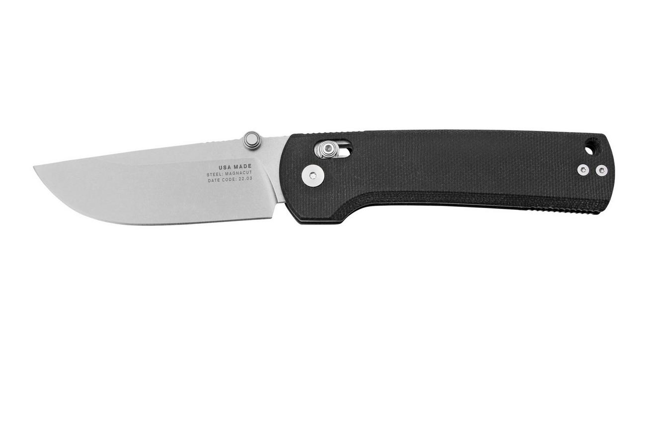 The James Brand The Kline Black Stainless Micarta JAKN120143-00 zakmes