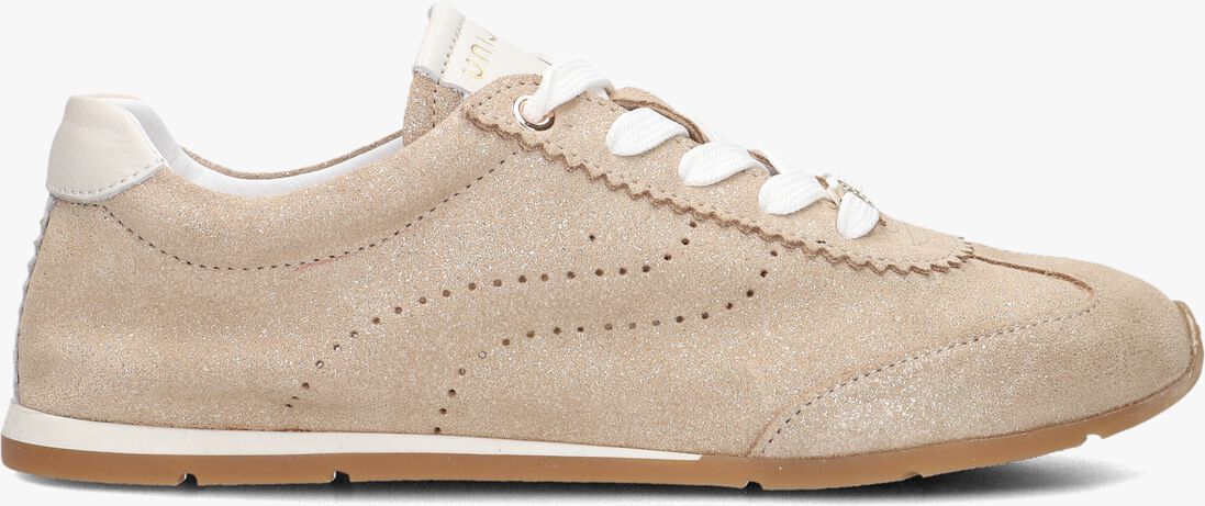 gouden unisa lage sneakers dara