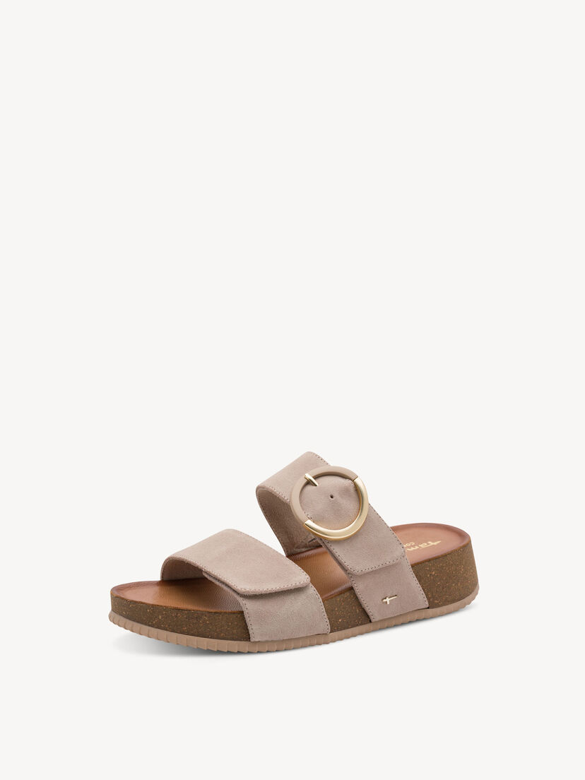 Leren Slipper - bruin