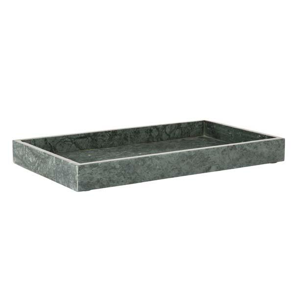 Bahne Interior  Marmorbakke, grøn - 40x22 cm
