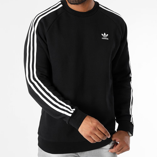 Sweat Crewneck 3 Stripes IA4861 Noir