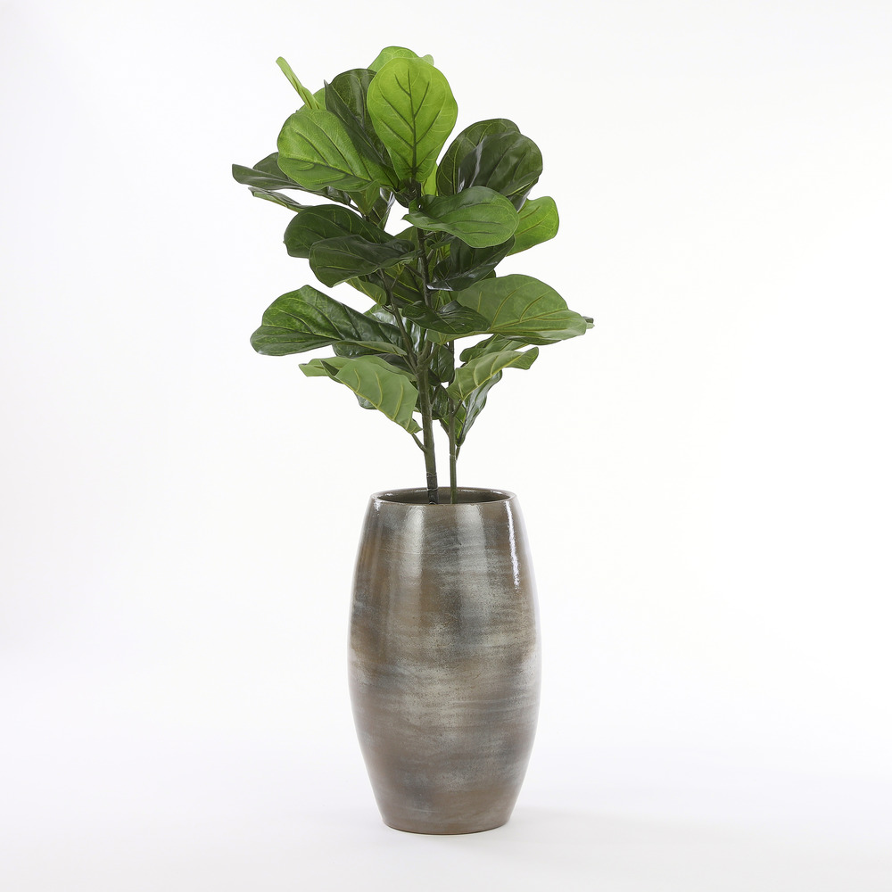 Mica decorations - ficus lyrata artificielle vert h100