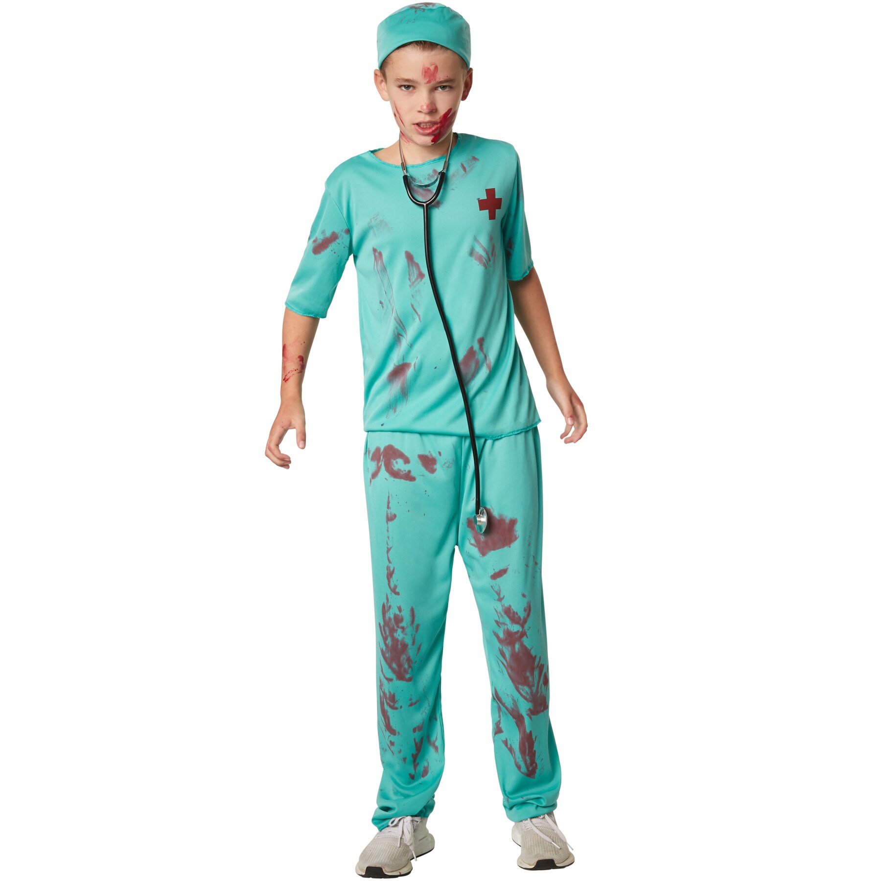 tectake® Jungenkostüm Gruseliger Arzt