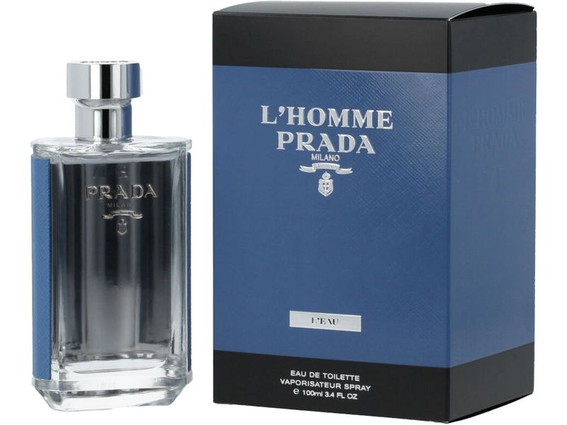 Prada Eau de Toilette L'Homme L'eau 100 ml Holzig-frischer Duft für Herren