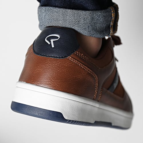 Baskets 315 QD5312P Cognac Marine