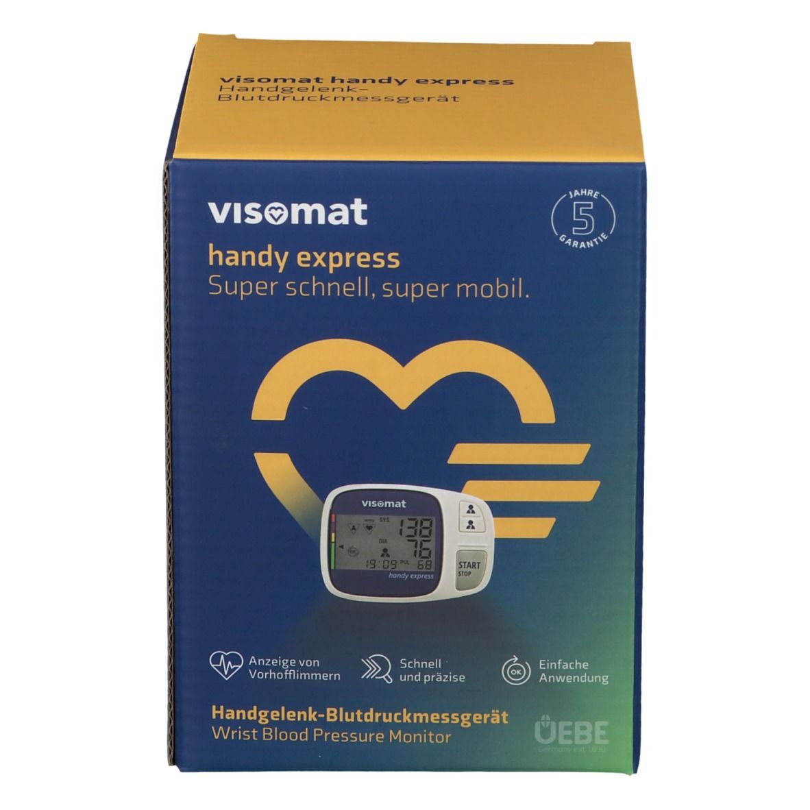 visomat® Handy Express vollautomatisches Blutdruckmessgerät