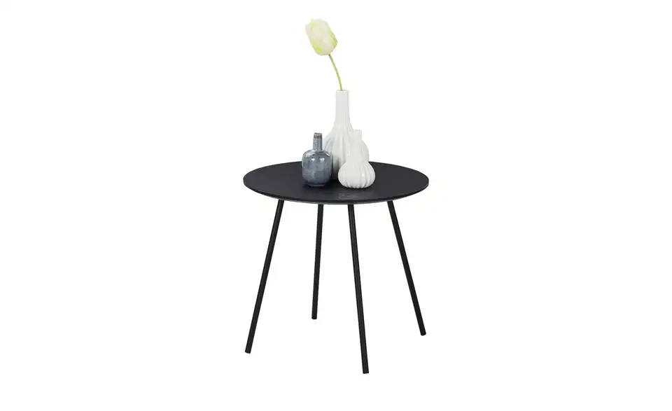 Beistelltisch Berlin 48 cm Schwarz