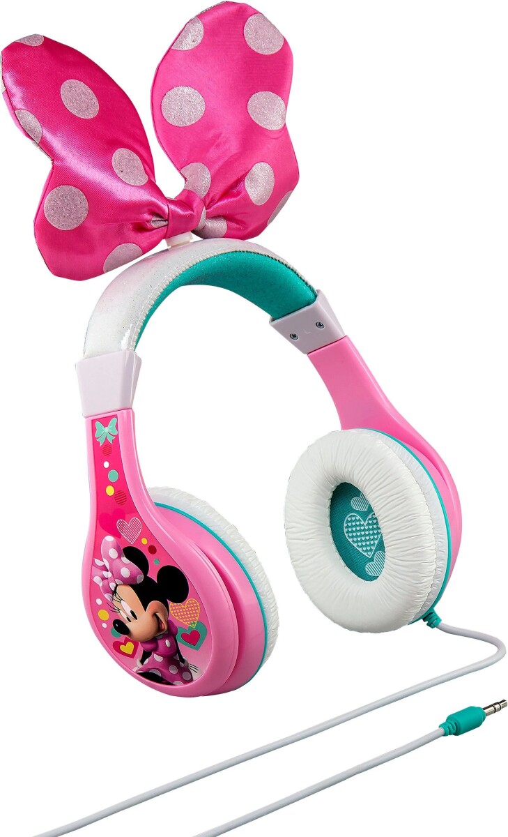 Minnie Mouse Over-Ear Høretelefoner Med Volume Limiter