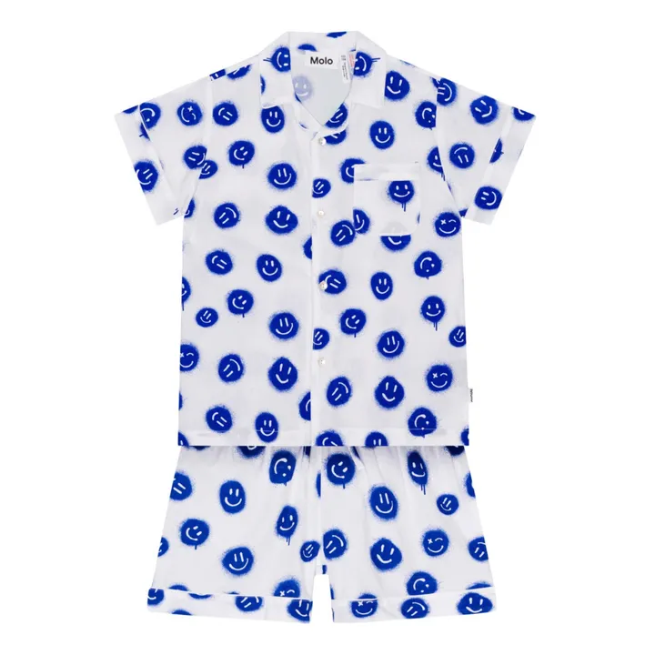 Molo Ensemble de Pyjama Lexi Coton Bio | Bleu