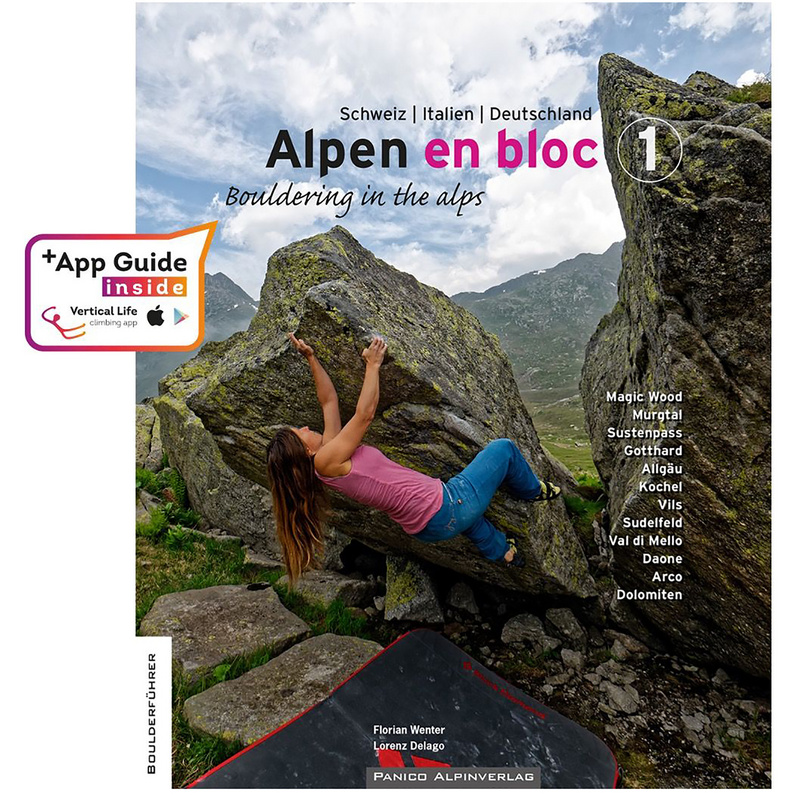 Panico Alpen en bloc Band 1 Boulderführer
