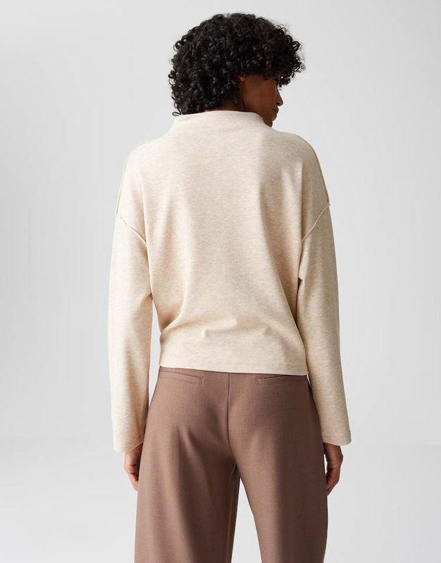 OPUS - Sinzi - Sweatshirt - Dames - Opstaande Kraag