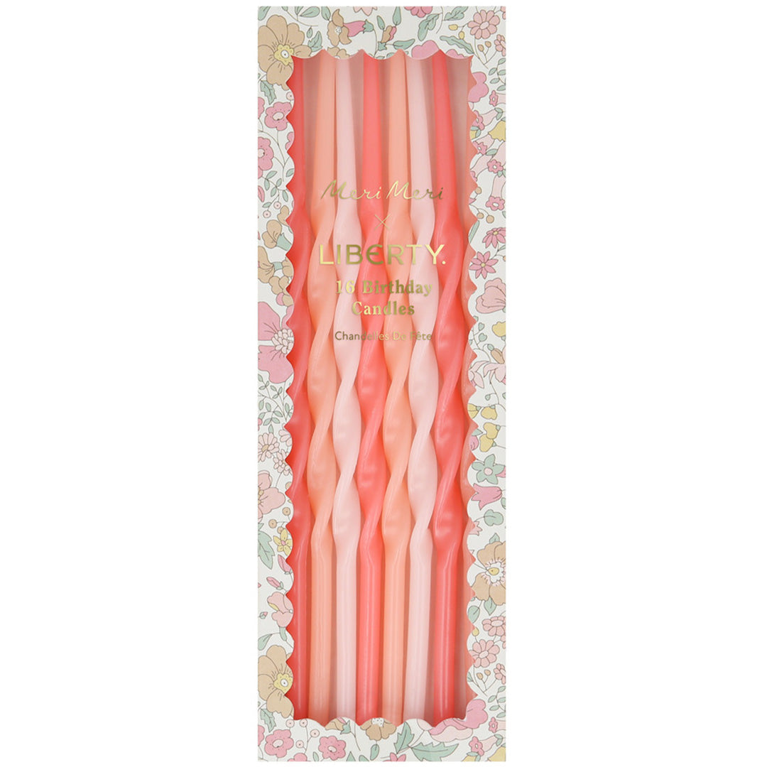 Meri meri tafelkaarsen liberty - twisted - 8st