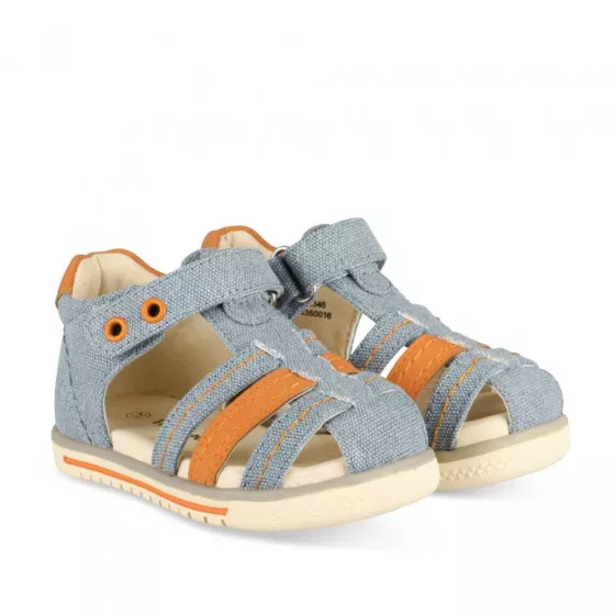 Sandales BLEU FREEMOUSS BOY