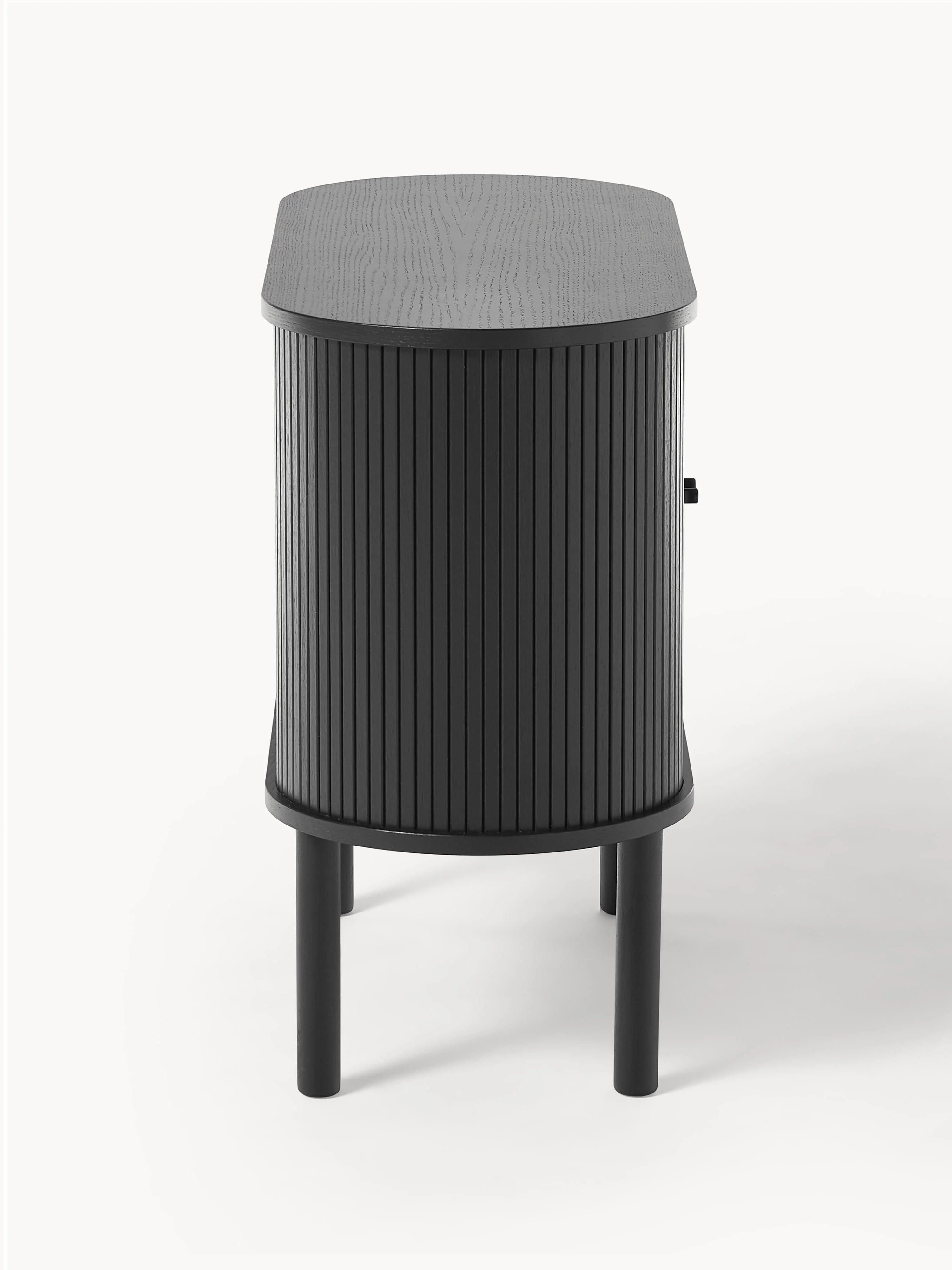 Kleine dressoir Calary met geribde voorzijde