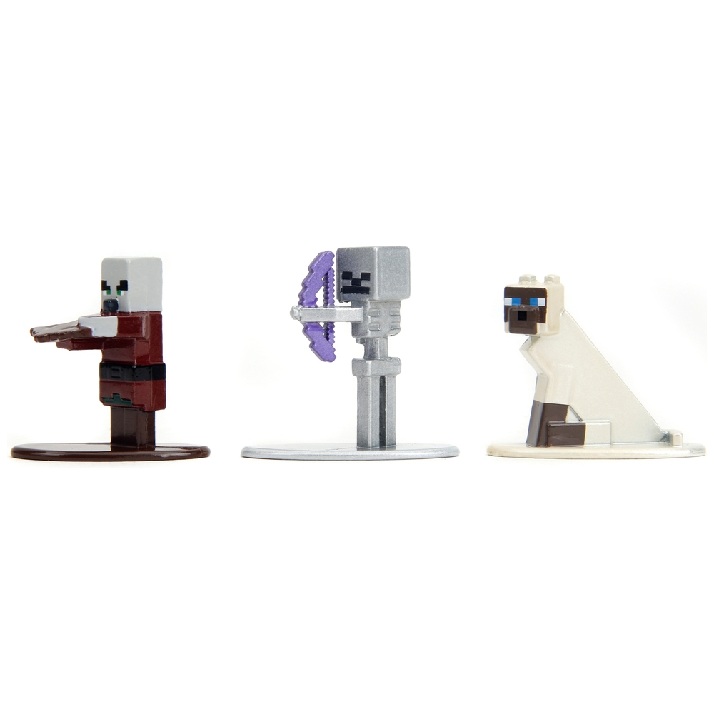 Minecraft – Höhlen & Klippen Nano Metalfigs 18er-Pack