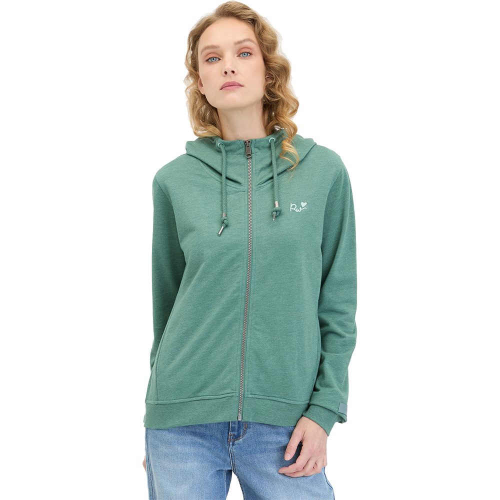 ragwear Parya Sweatjacke Damen grün