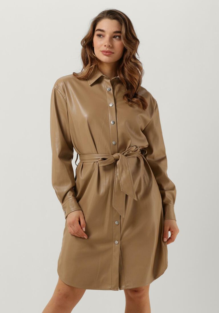 GUESS taupe guess mini jurk eudokia dress