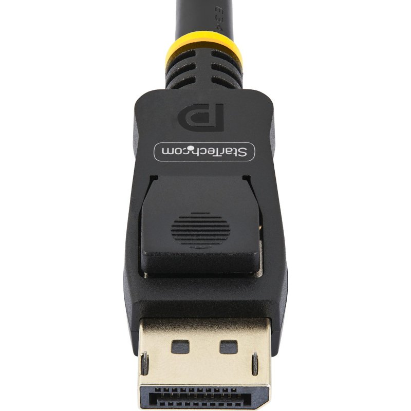StarTech.com Câble DisplayPort Certifié VESA de 2m - Lot de 10 - Cordon DisplayPort 1.2 avec Loquets, 4K 60Hz UHD, Câble DP à DP pour Moniteur, Connecteurs DP à Loquets